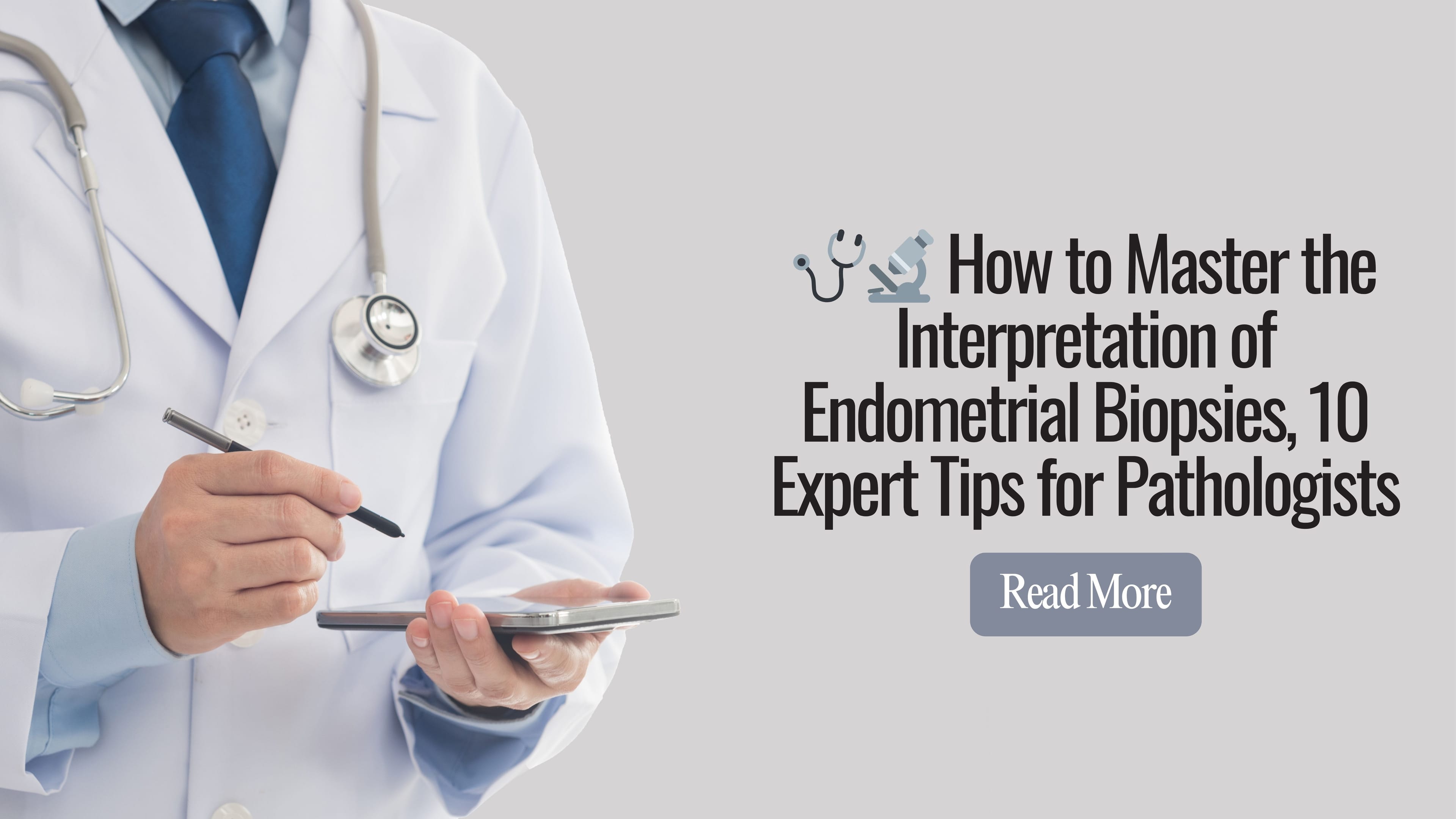 How to Master the Interpretation of Endometrial Biopsies – 10 Expert Tips for Pathologists cover image